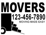 Moving Company Yard Signs