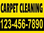 Carpet Cleaning - Yellow Background