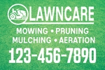 Lawn Care Grass Sign 
