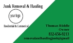 Junk Removal- Hauling