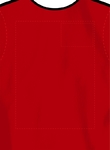 RED - FRONT ONLY