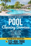 Pool Cleaning flyer