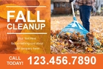 Fall Leaf Cleanup Flyer