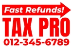 Tax Return Sign 08