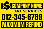 Tax Return Sign 07