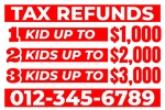 Tax Return Sign 11