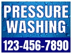 18x24 Yard Sign_Multi-Color_Pressure Washing Sign 02