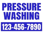 18x24 Yard Sign_1-Color_Pressure Washing Sign 01