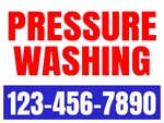 18x24 Yard Sign_2-Color_Pressure Washing Sign 01