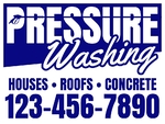 18x24 Yard Sign_1-Color_Pressure Washing Sign 05
