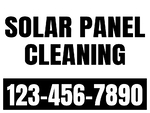 18x24 Yard Sign_1-Color_Solar Panel Sign 01