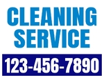 18x24 Yard Sign_2-Color_Cleaning Sign 01