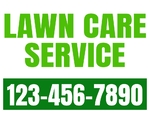 18x24 Yard Sign_2-Color_Lawn Care Sign 01