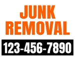 18x24 Yard Sign_2-Color_Junk Removal Sign 01