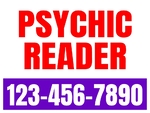 18x24 Yard Sign_2-Color_Psychic Sign 01