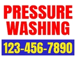 18x24 Yard Sign_3-Color_Pressure Washing Sign 01