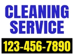 18x24 Yard Sign_3-Color_Cleaning Sign 01