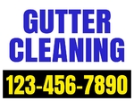 18x24 Yard Sign_3-Color_Gutter Cleaning Sign 01
