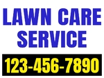18x24 Yard Sign_3-Color_Lawn Care Sign 01