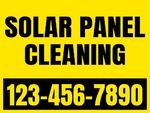18x24 Yard Sign_Yellow Coroplast_Solar Panel Sign 01