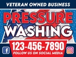 18x24 Yard Sign_Multi-Color_Pressure Washing Sign 06