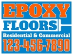 18x24 Yard Sign_2-Color_Epoxy Flooring Sign 04