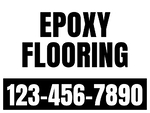 18x24 Yard Sign_1-Color_Epoxy Flooring Sign 01