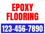 18x24 Yard Sign_2-Color_Epoxy Flooring Sign 01