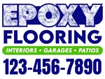 18x24 Yard Sign_2-Color_Epoxy Flooring Sign 06