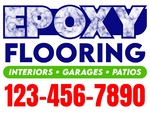18x24 Yard Sign_3-Color_Epoxy Flooring Sign 06