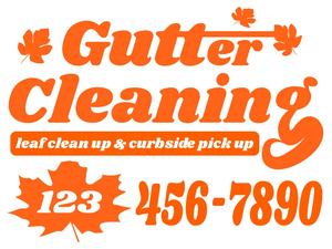 Gutter Cleaning Template