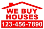 We Buy Houses w/ Roof  