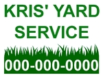 Kris' Yard Service (18" x 24")