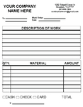 SIMPLE INVOICE FORM 