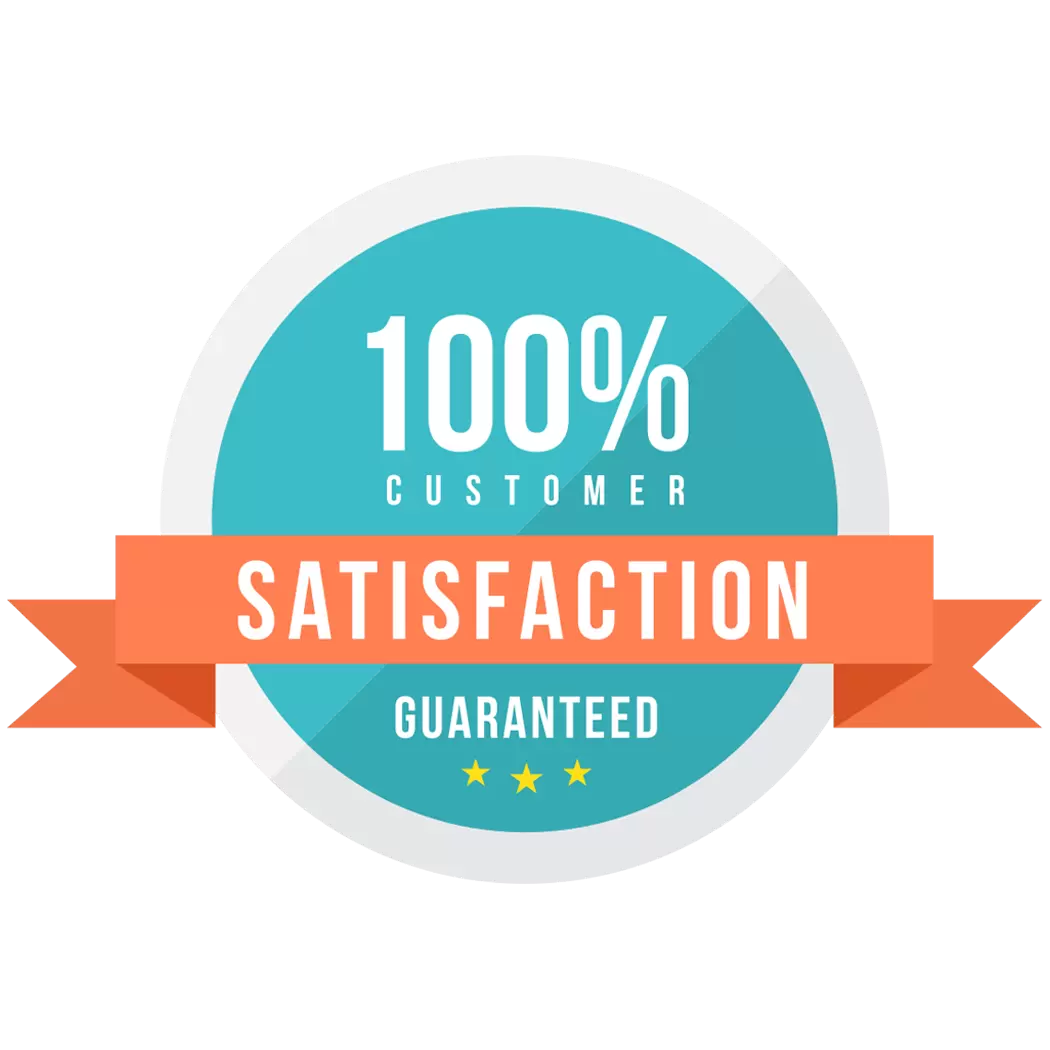 100% customer satisfaction guaranteed printing