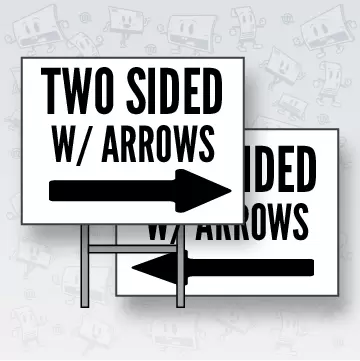 2 Sided + Directional Arrows