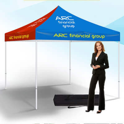 Custom Event tents for farmers markets and event spaces
