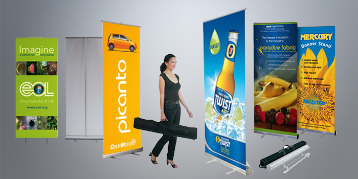 Custom Large Banners with Stand