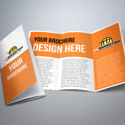 Custom Designed Brochures and Flyers for business and retail