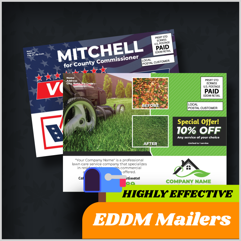  Custom EDDM Postcard Printing & Mailing Services