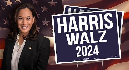 Kamala Harris Signs